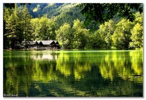 Planšarsko jezero pri Jezerskem, avtorske pravice: @aviana